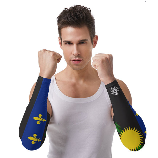 Guadeloupe Arm Sleeves - Blue