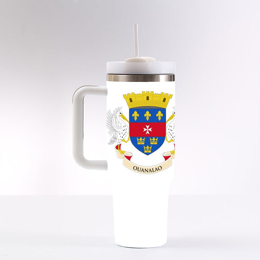 Saint Barthélemy 40 oz Tumbler With Handle