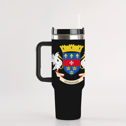 Saint Barthélemy 40 oz Tumbler With Handle