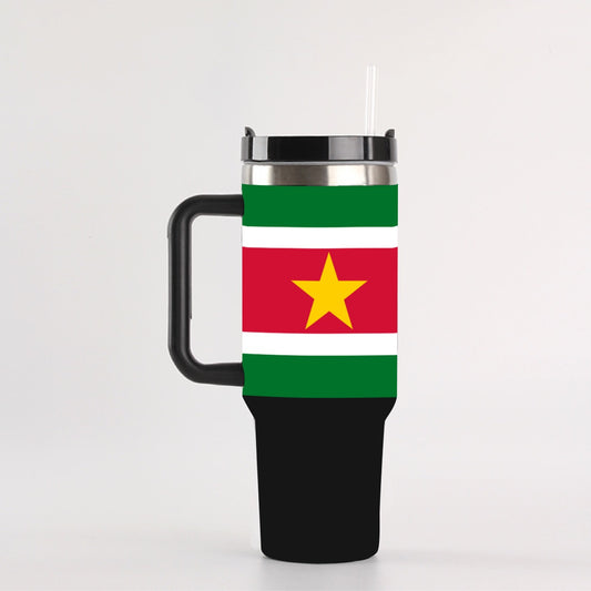 Suriname 40 oz Tumbler With Handle