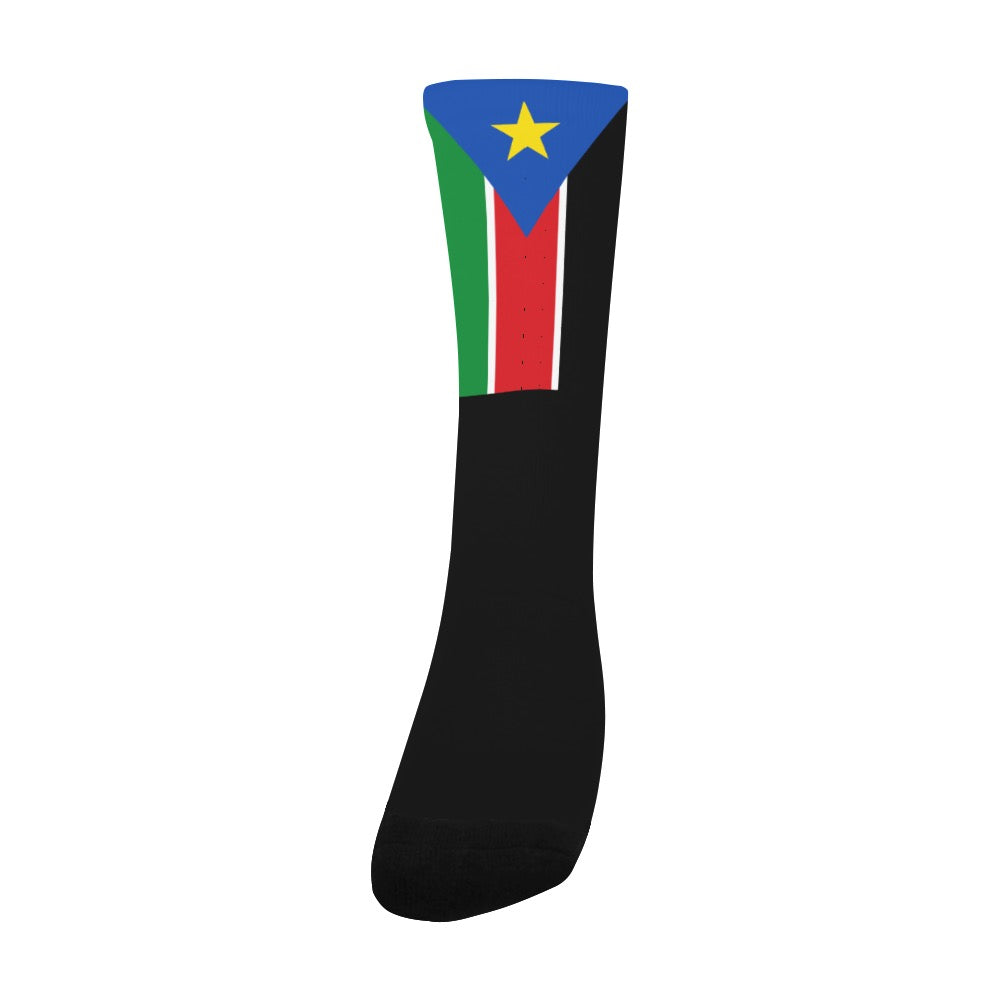 South Sudan Calf High Socks