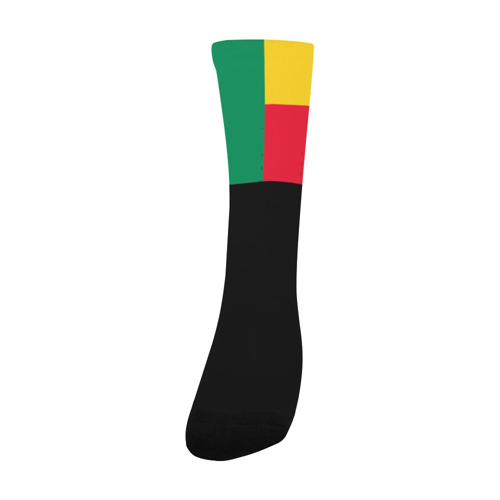 Benin Calf High Socks