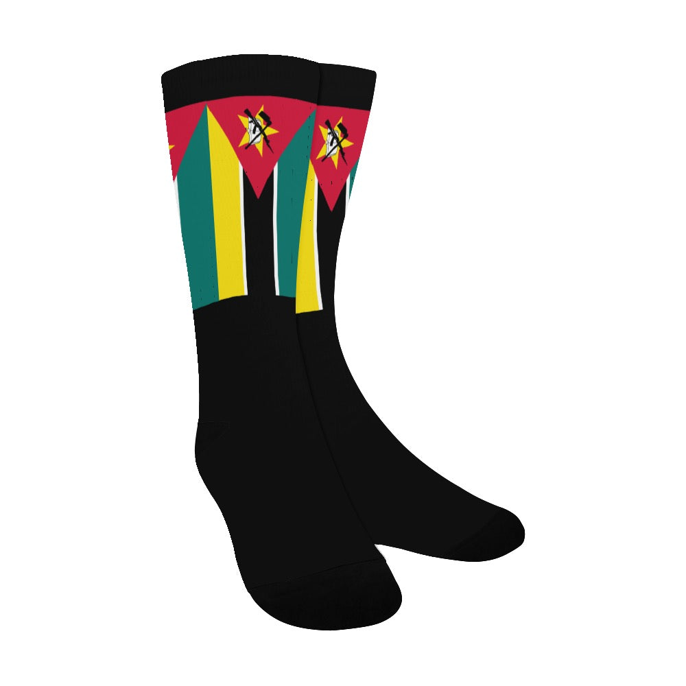 Mozambique Calf High Socks