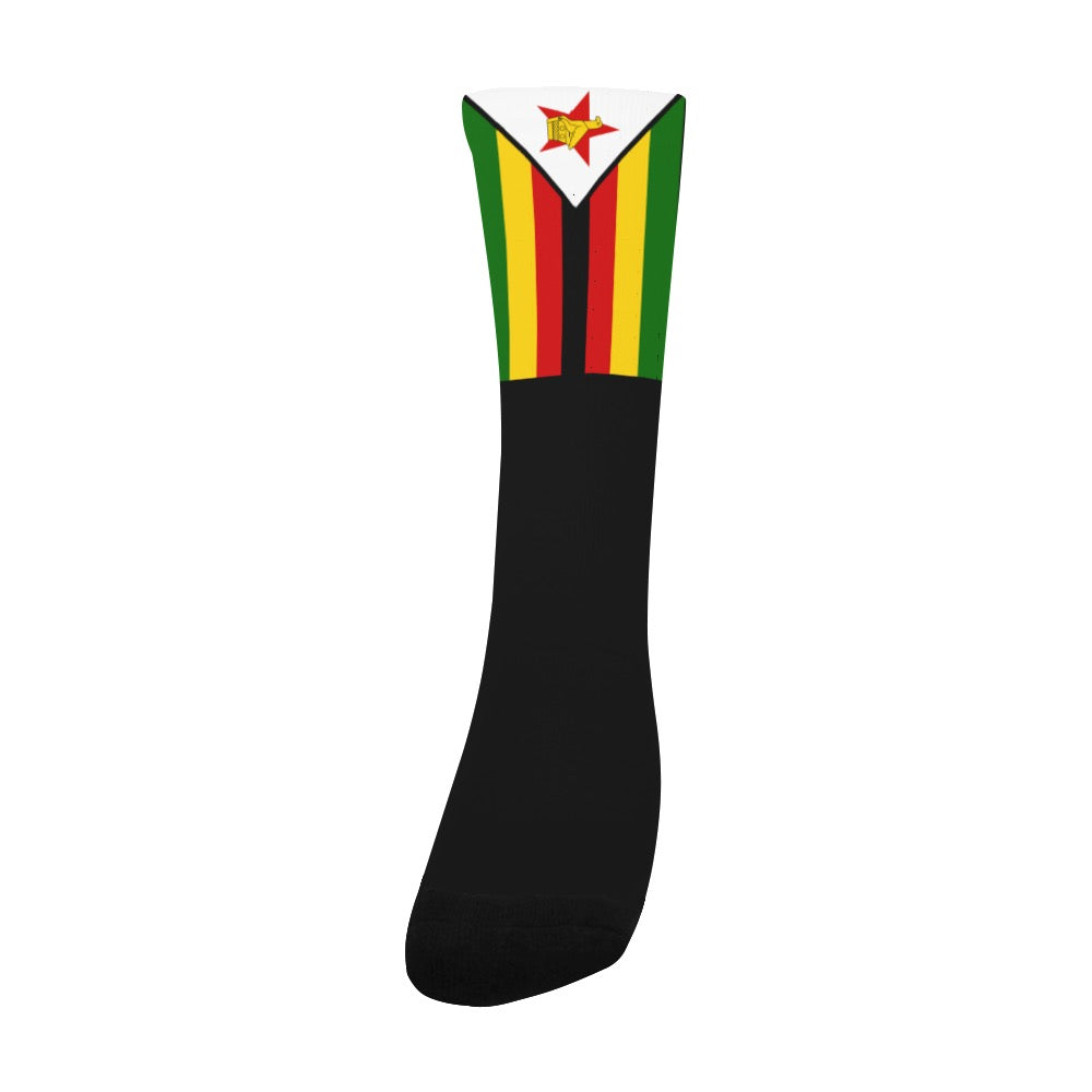 Zimbabwe Calf High Socks