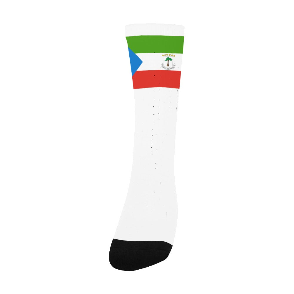 Equatorial Guinea Calf High Socks