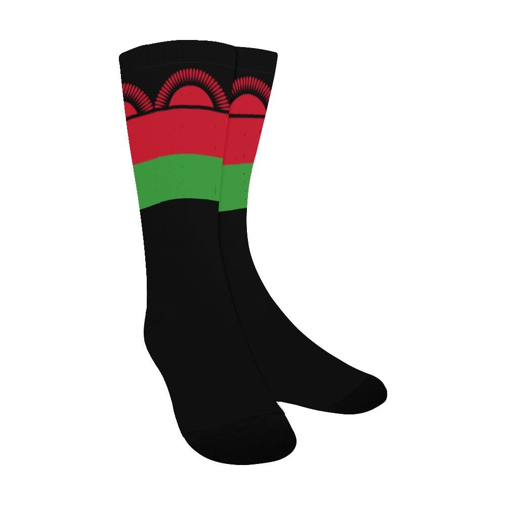 Malawi Calf High Socks