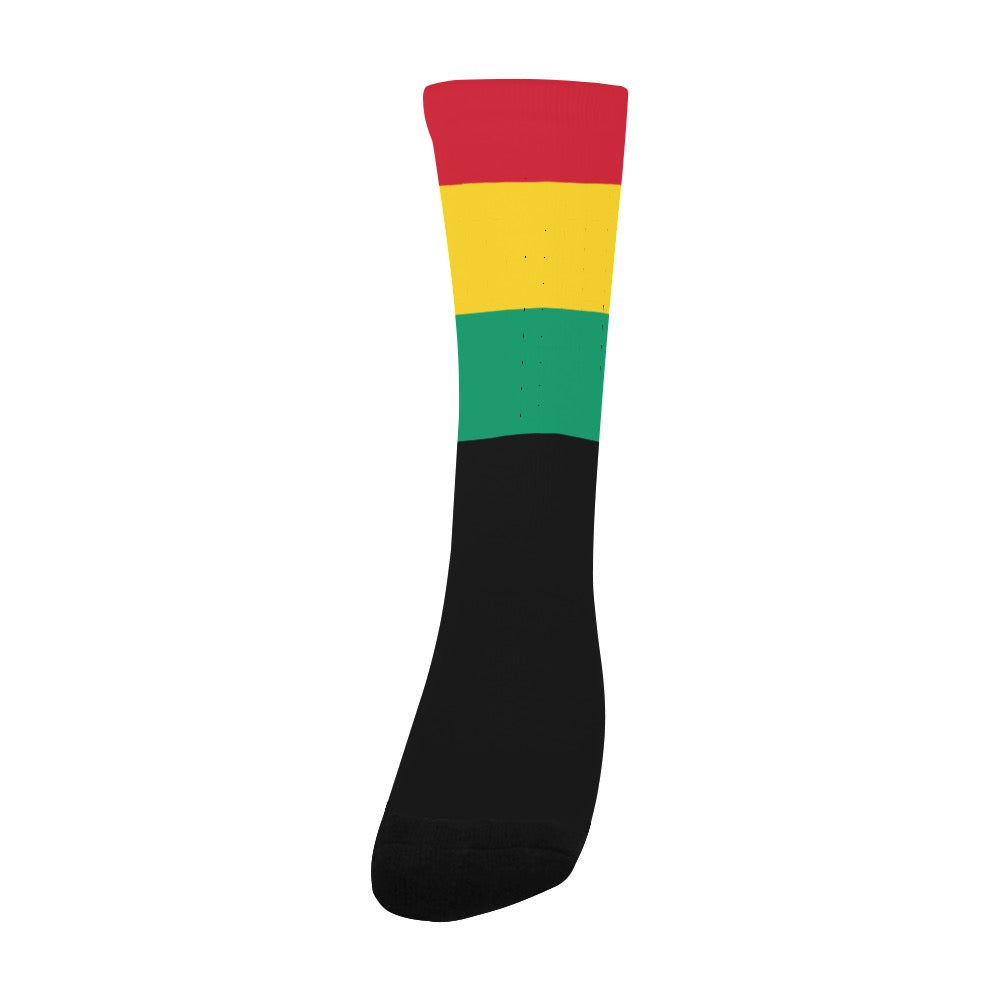 Guinea Calf High Socks
