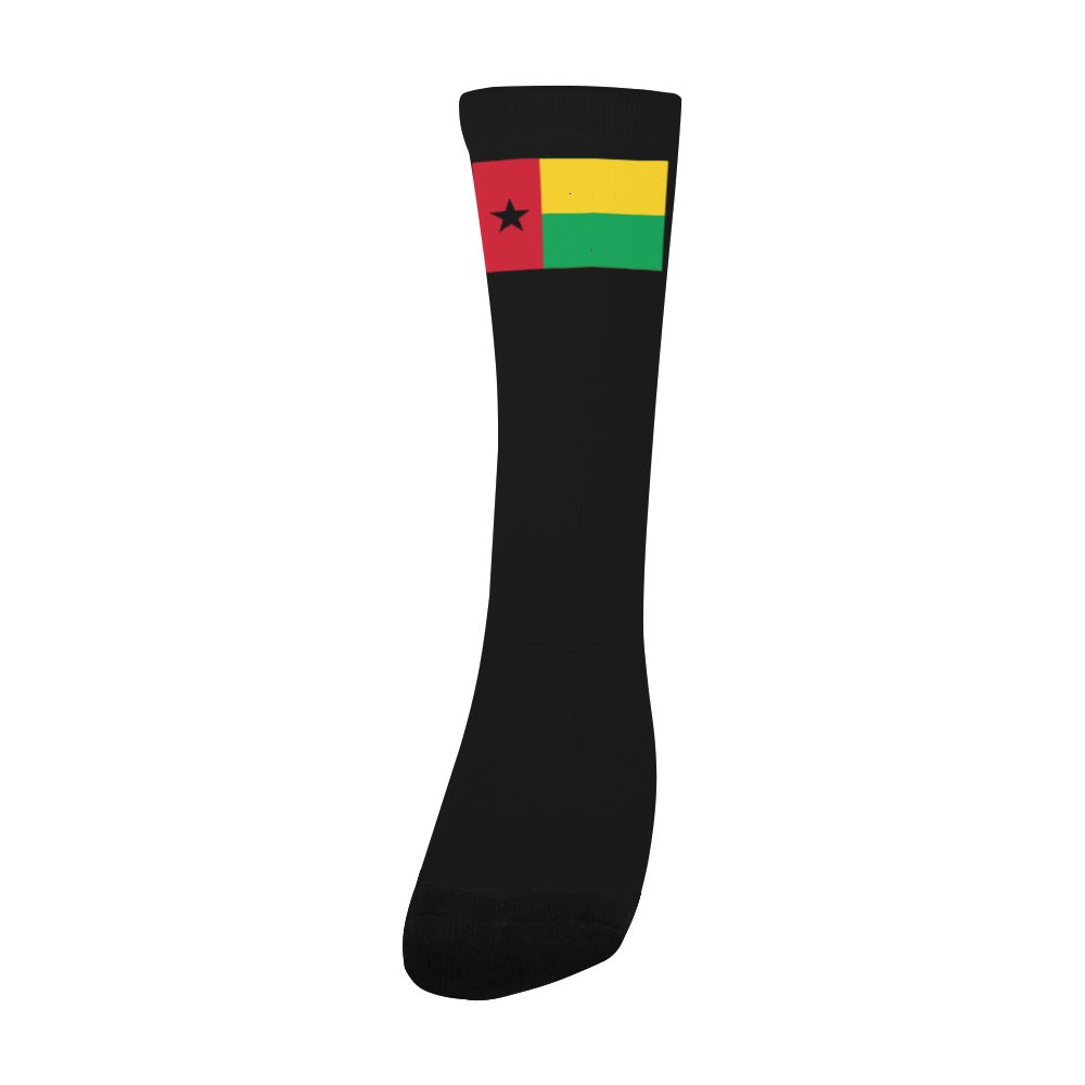 Guinea-Bissau Calf High Socks