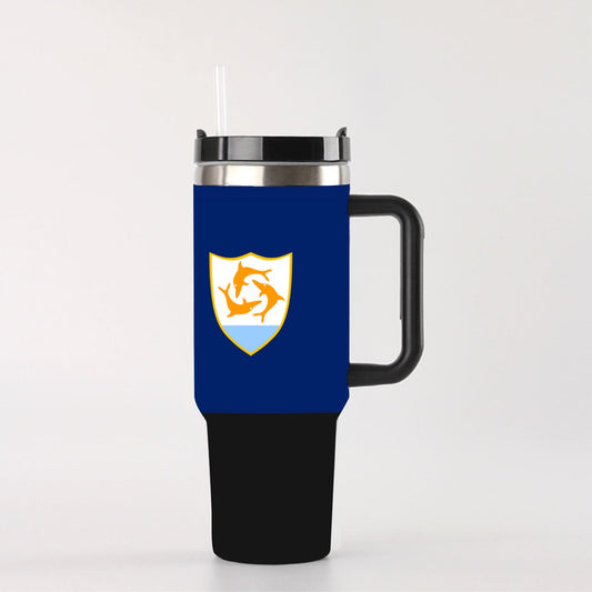 Anguilla 40 oz Tumbler with Handle