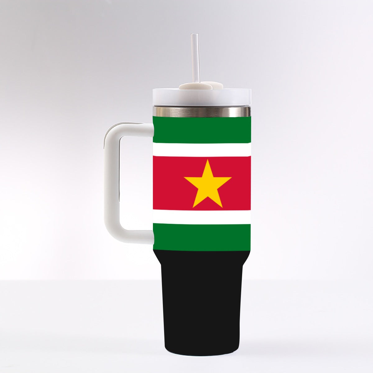 Suriname 40 oz Tumbler With Handle