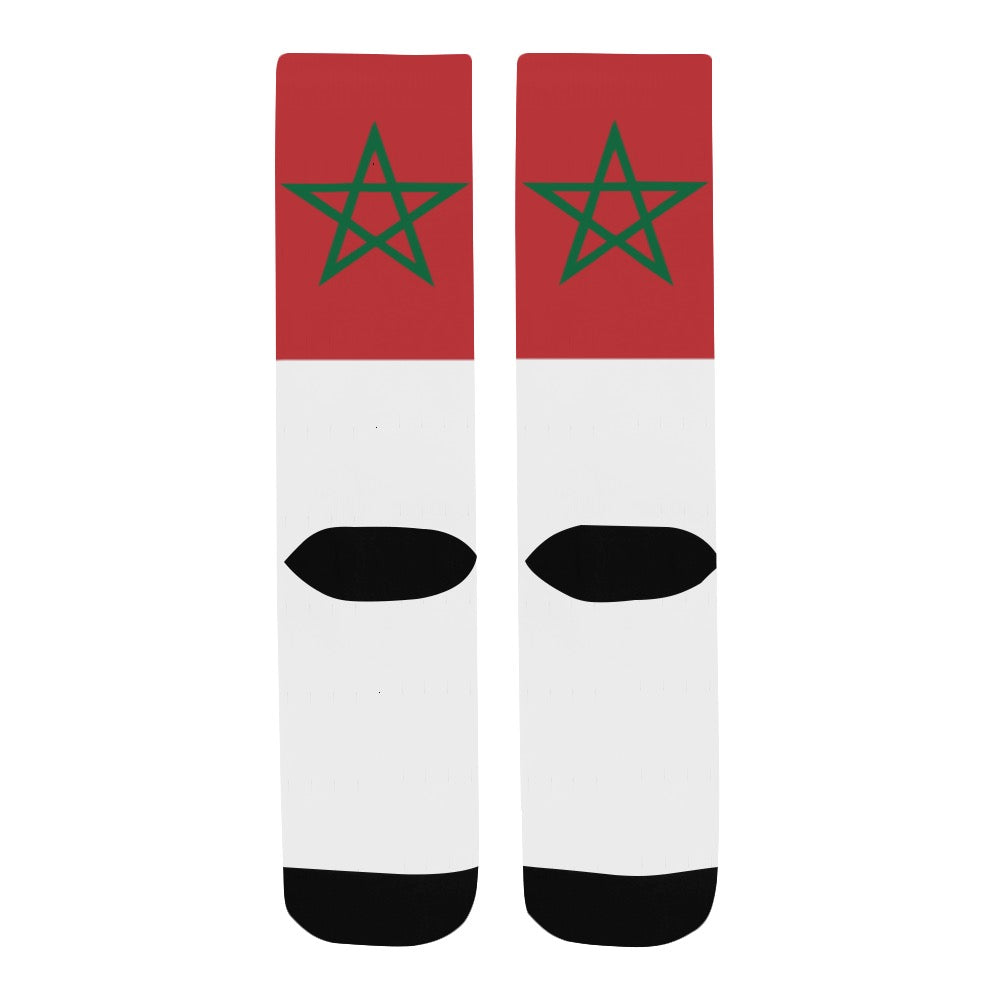 Morocco Calf High Socks
