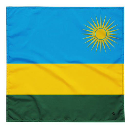 Rwanda Flag Bandana – African Festival, Carnival & Cultural Wear