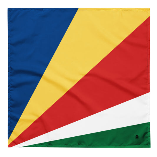 Seychelles Flag Bandana – African Festival, Carnival & Cultural Wear