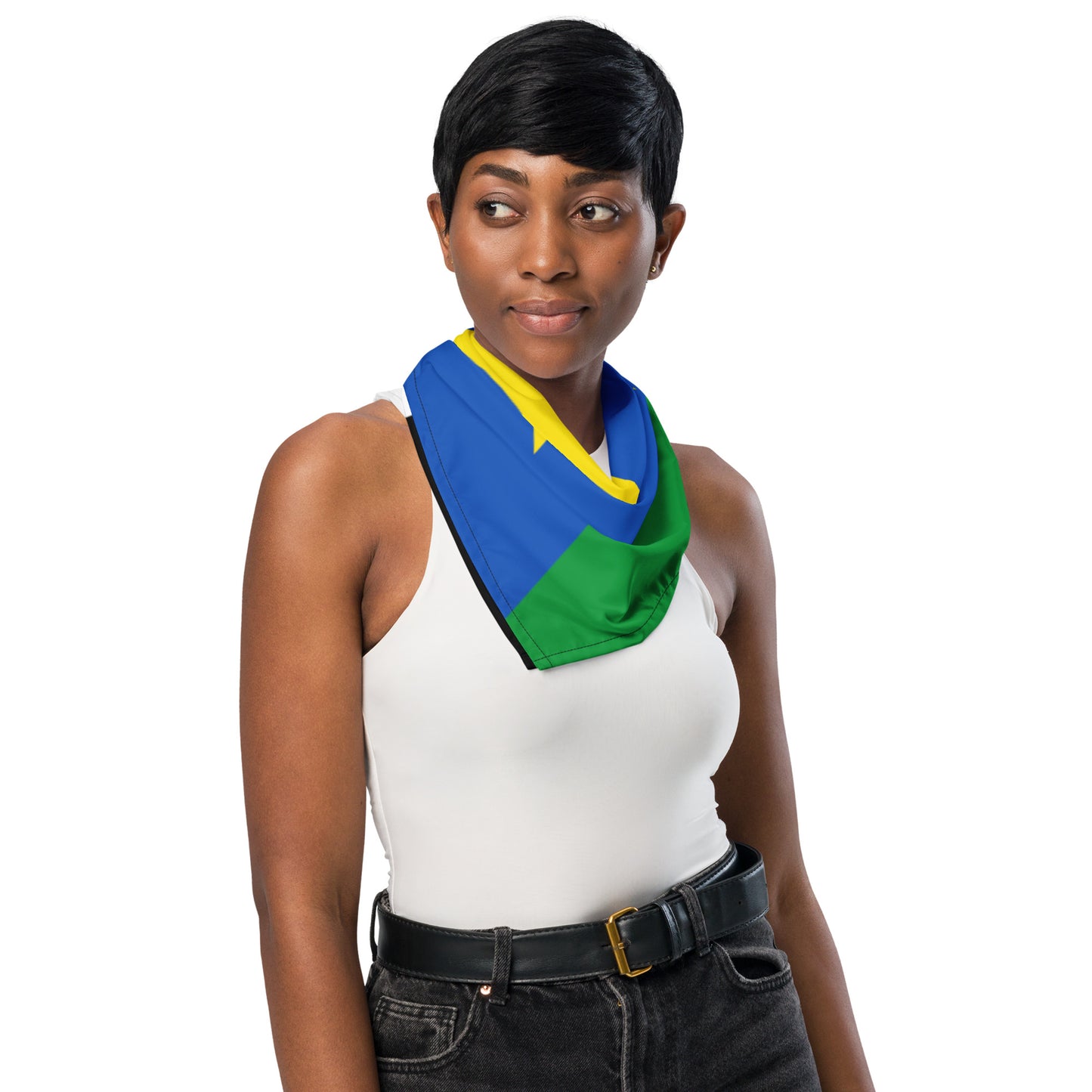 South Sudan Flag Bandana – African Festival, Carnival & Cultural Wear