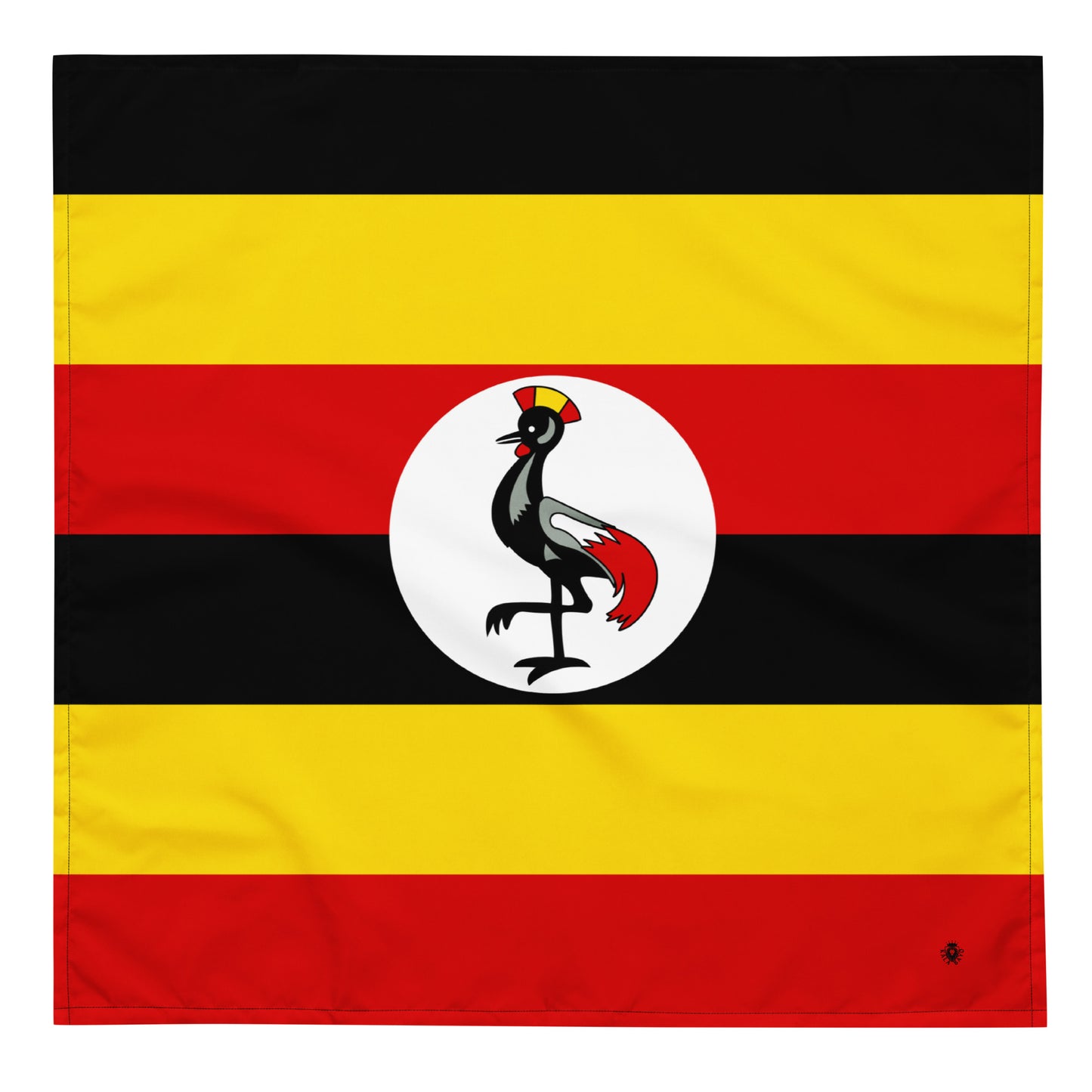 Uganda Flag Bandana – African Festival, Carnival & Cultural Wear