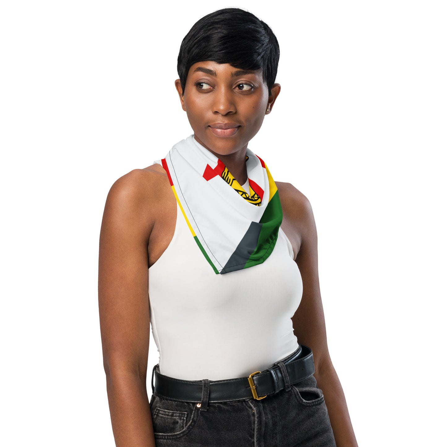 Zimbabwe Flag Bandana – African Festival, Carnival & Cultural Wear