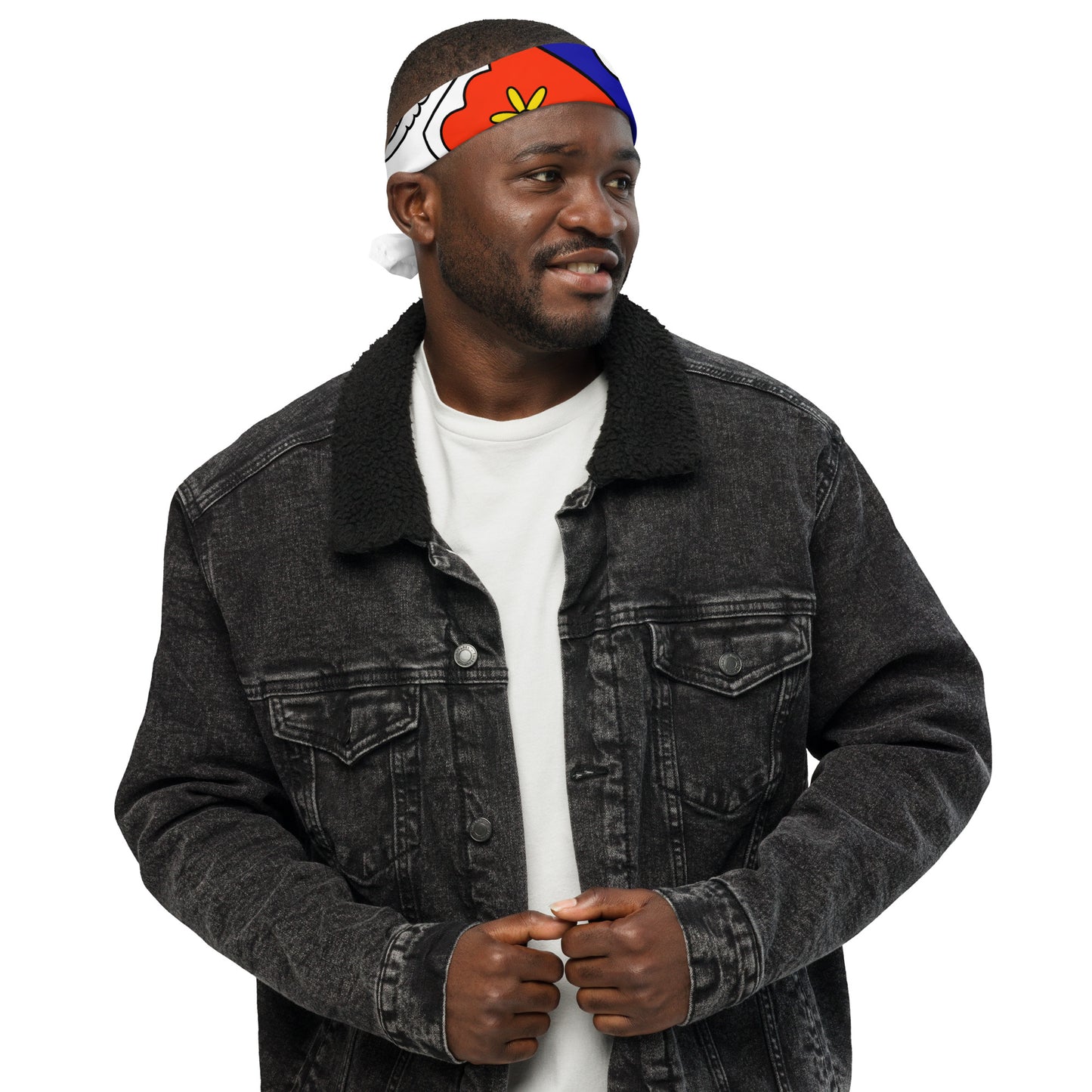 Mayotte Flag Bandana – African Festival, Carnival & Cultural Wear
