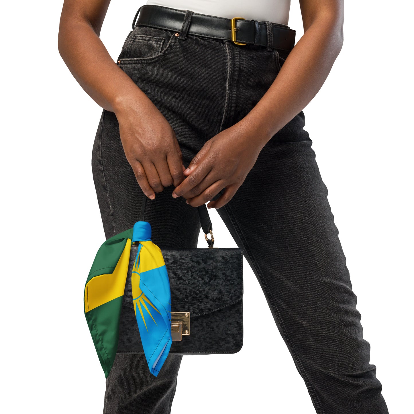 Rwanda Flag Bandana – African Festival, Carnival & Cultural Wear