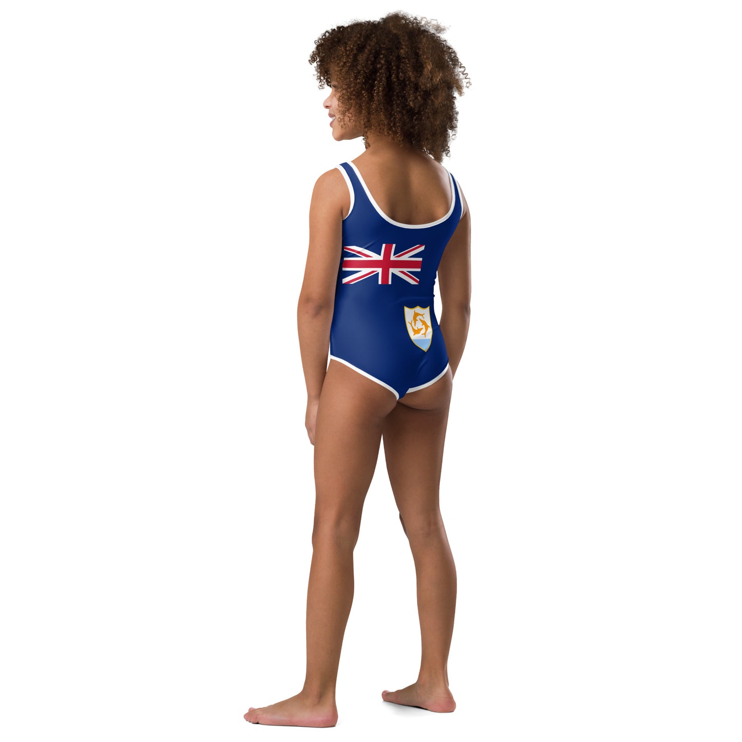 Anguilla One-Piece Swimsuit Girls | Kala Bayo