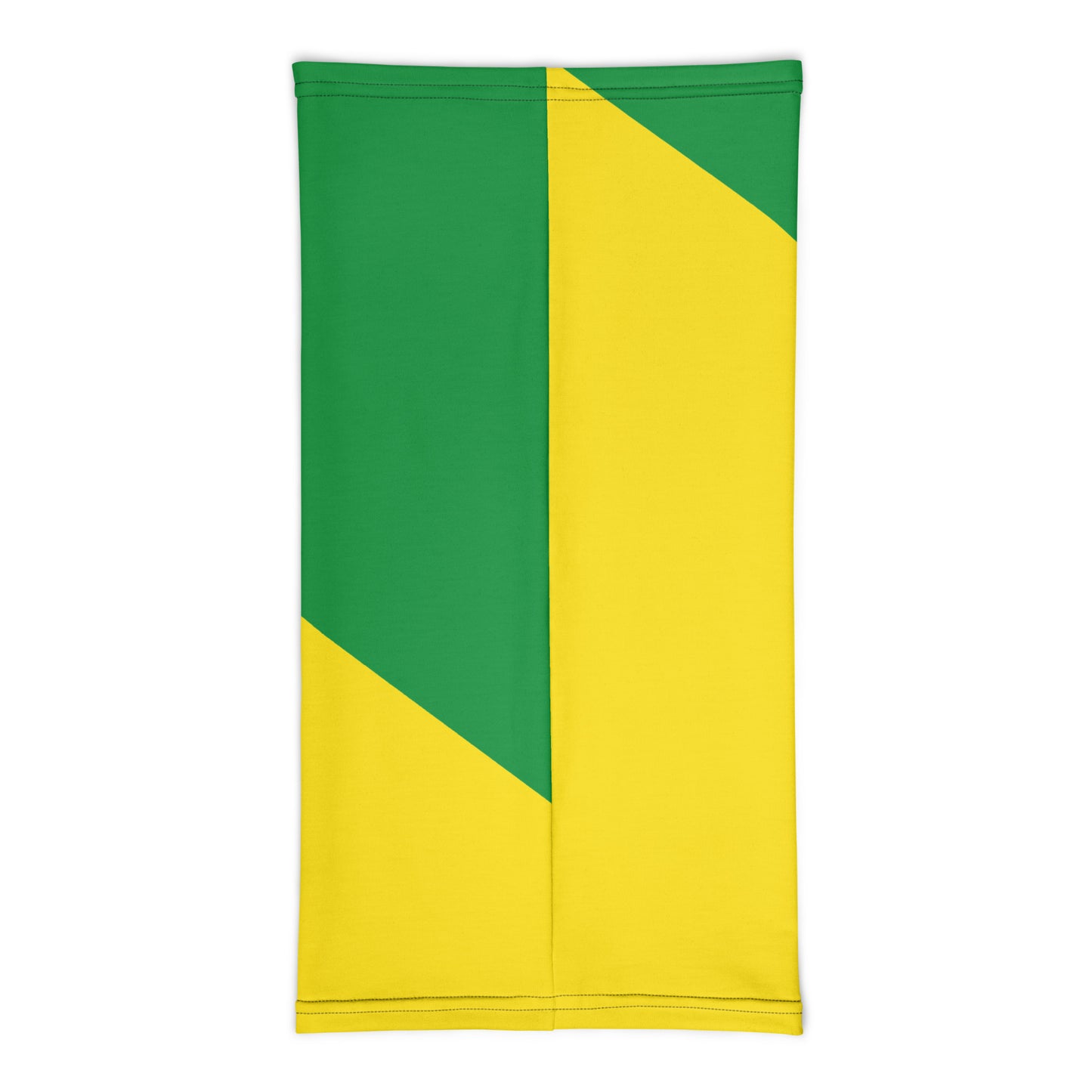 French Guiana Flag Neck Gaiter – Caribbean Multi-Use Face Cover, Head Wrap & Bandana