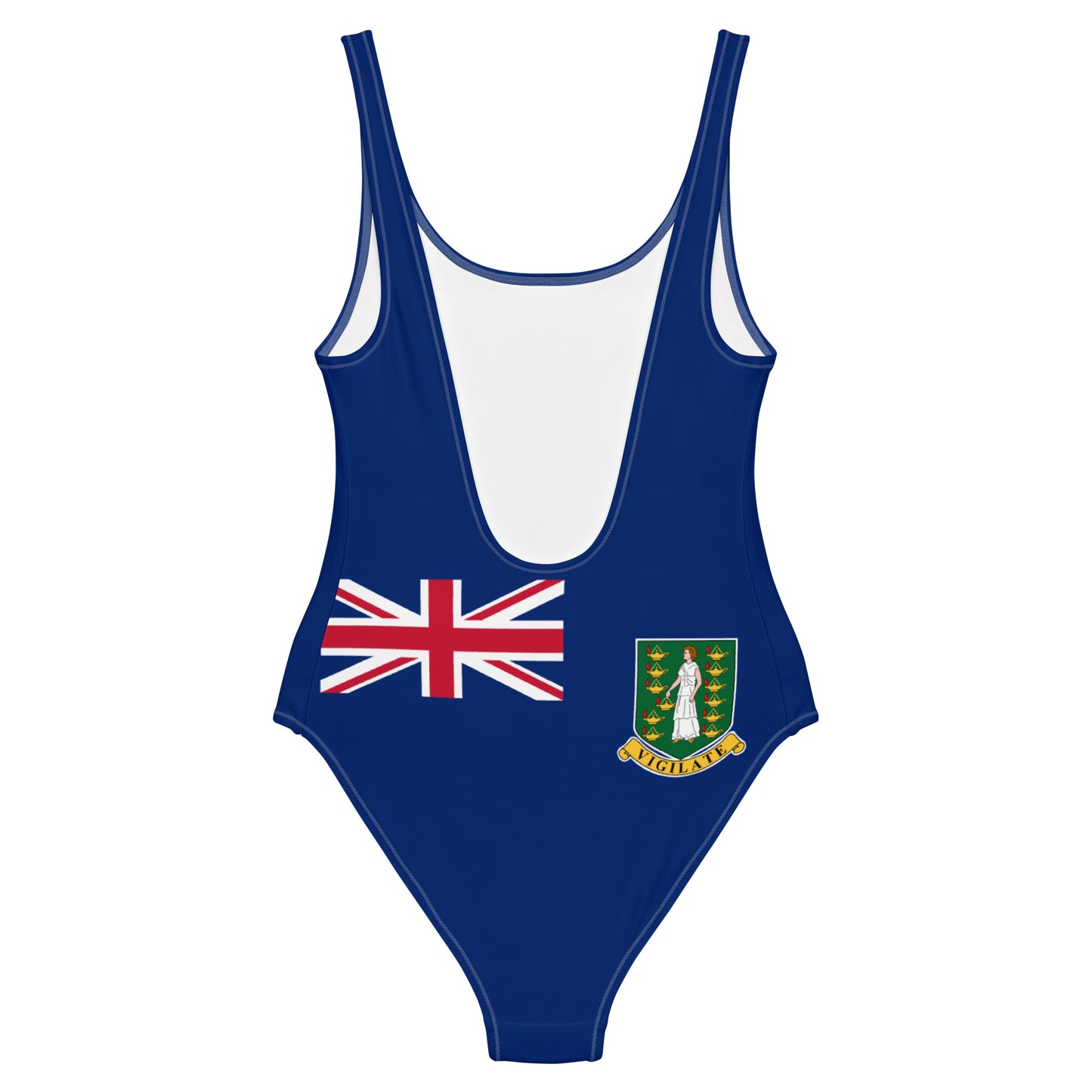 British Virgin Islands One-Piece Swimsuit