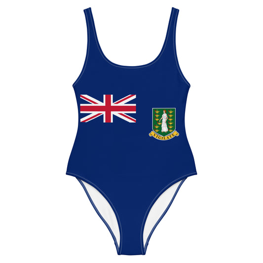 British Virgin Islands One-Piece Swimsuit