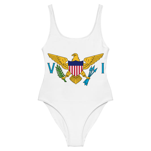 U.S. Virgin Islands One-Piece Swimsuit