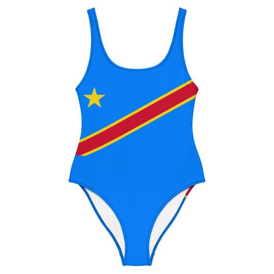 Demoratic Republic of the Congo One-Piece Swimsuit