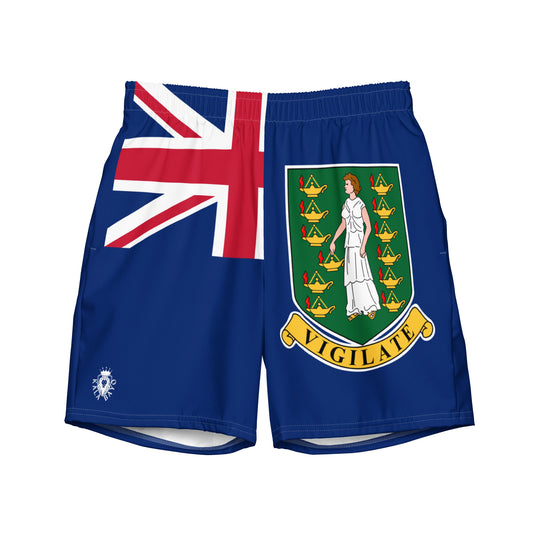 British Virgin Islands Men's swim trunks