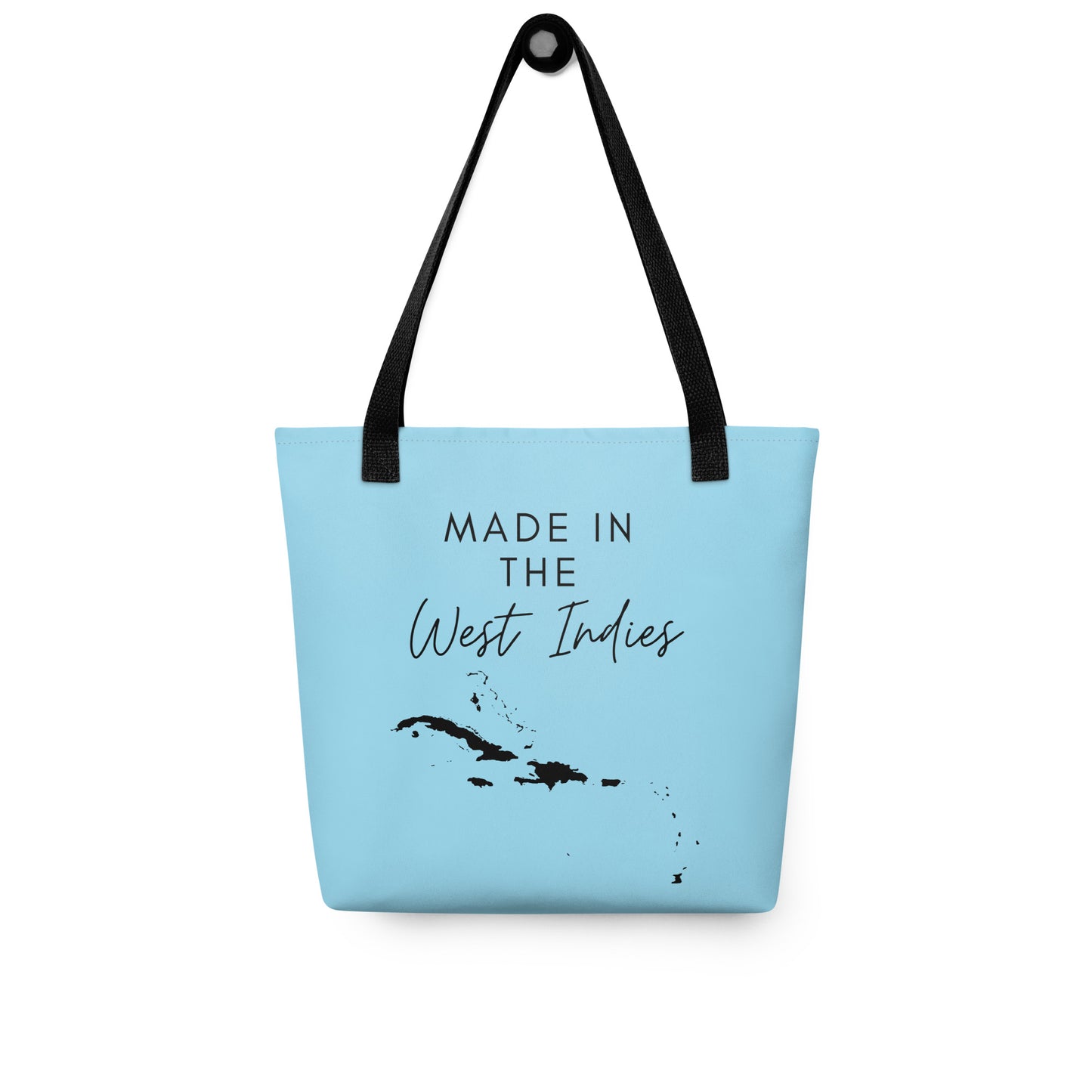Made in the West Indies - Baby Blue Tote bag