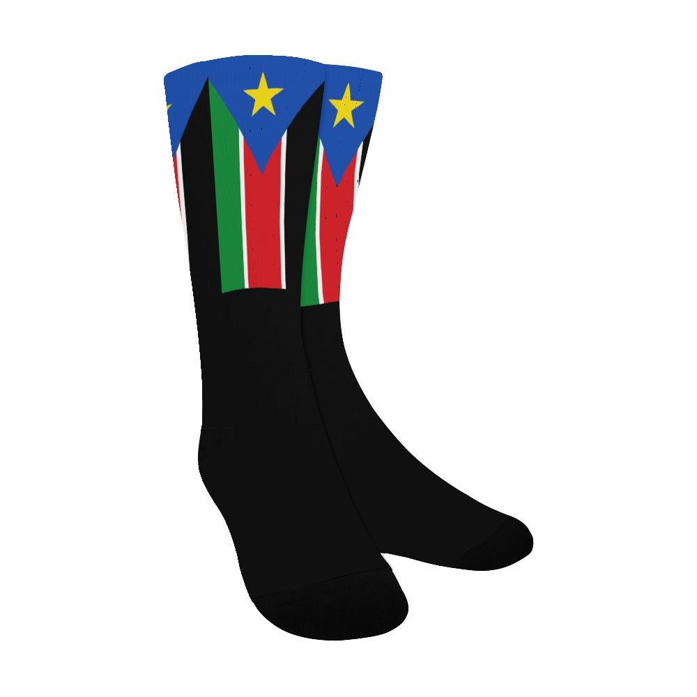 South Sudan Calf High Socks
