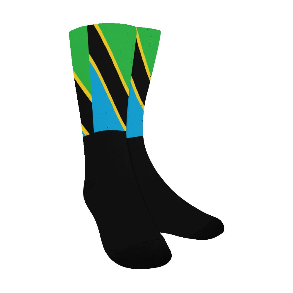 Tanzania Calf High Socks