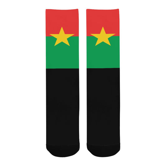 Burkina Faso Calf High Socks