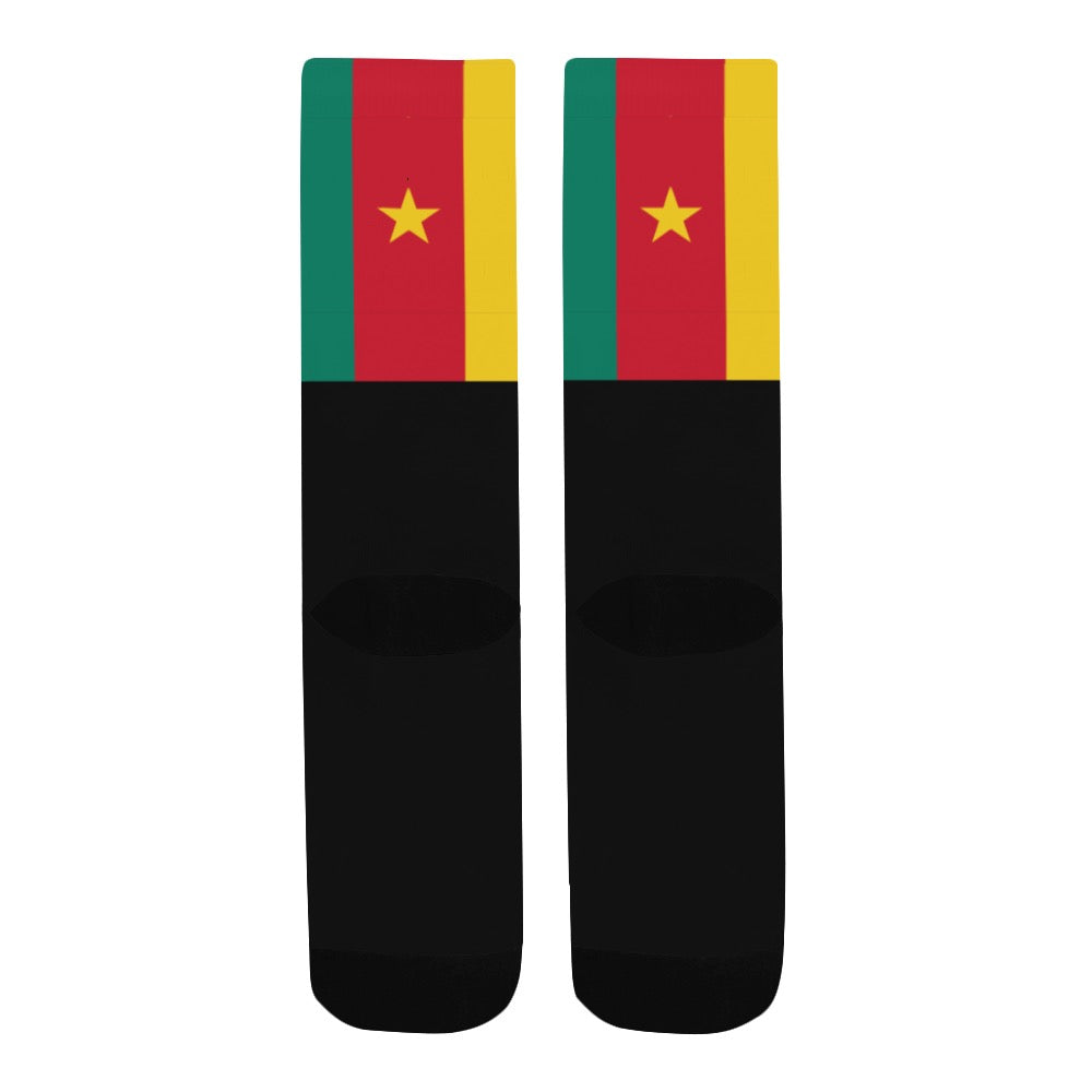 Cameroon Calf High Socks