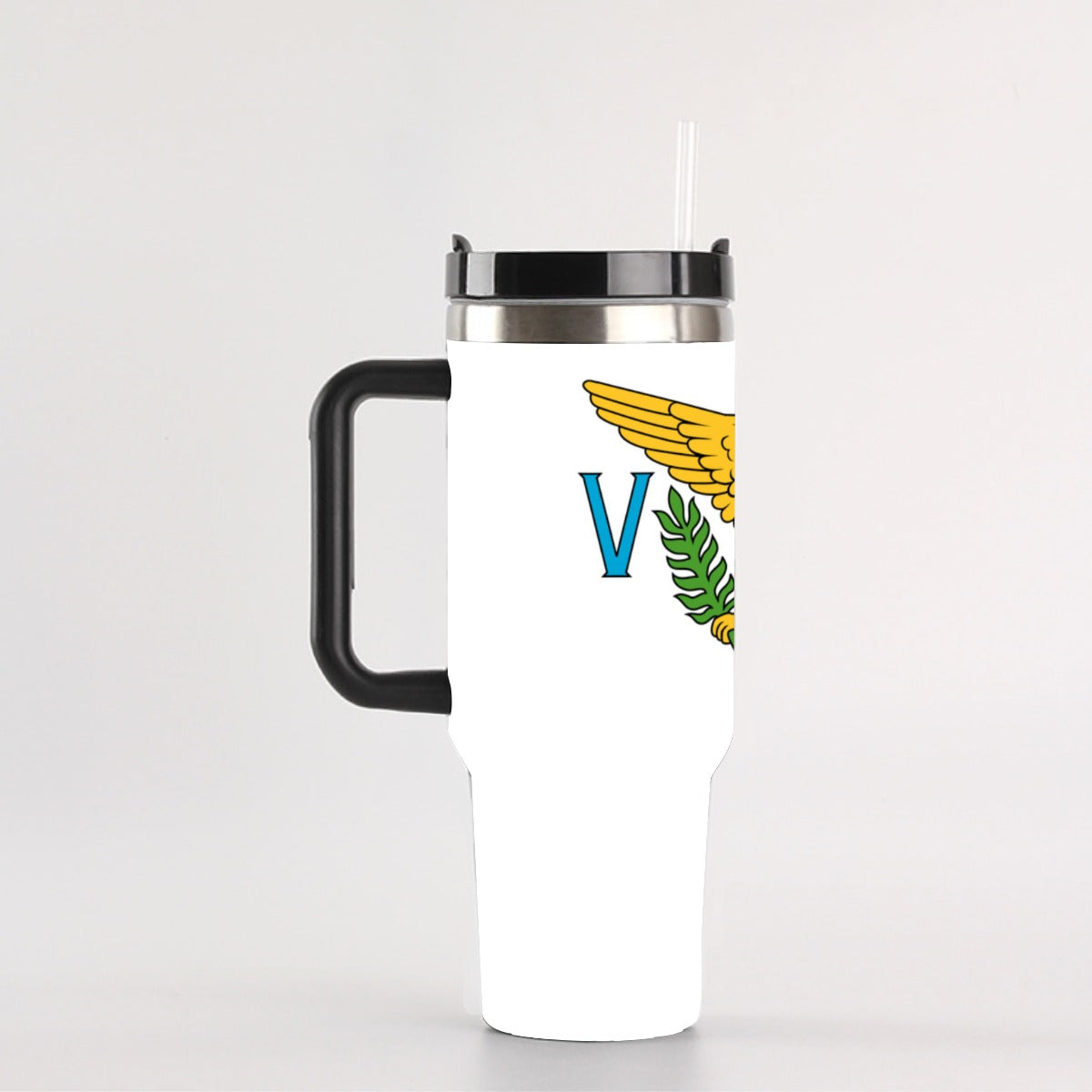 U.S. Virgin Islands 40 oz Tumbler With Handle