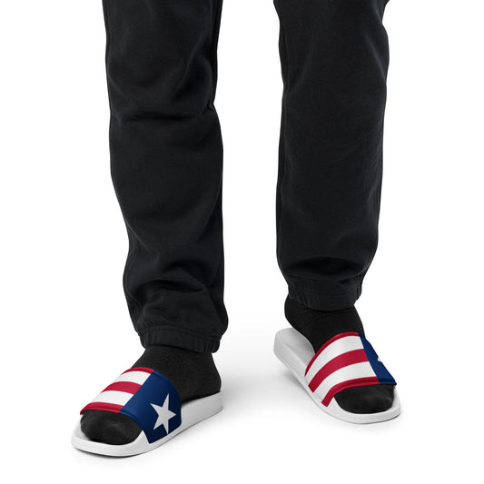 Liberia Men’s slides (white)