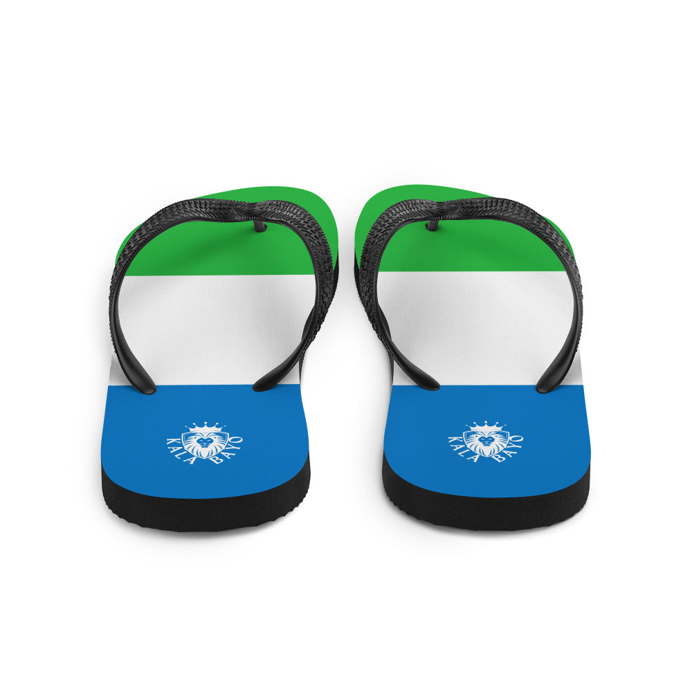 Sierra Leone Unisex Flip-Flops
