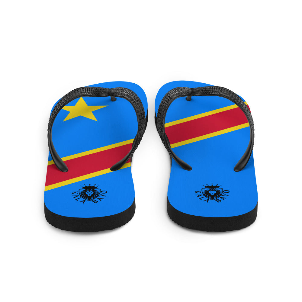 Democratic Republic of the Congo Unisex Flip-Flops