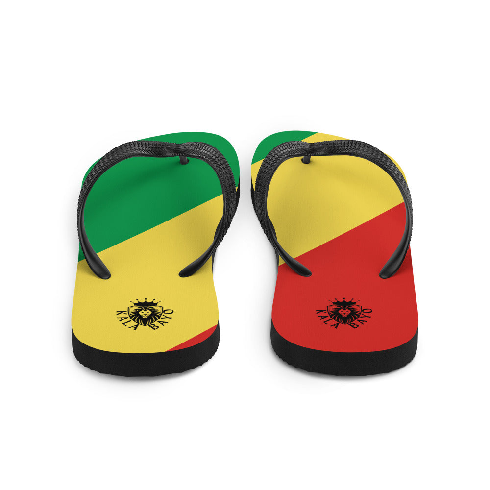 Republic of the Congo Unisex Flip-Flops