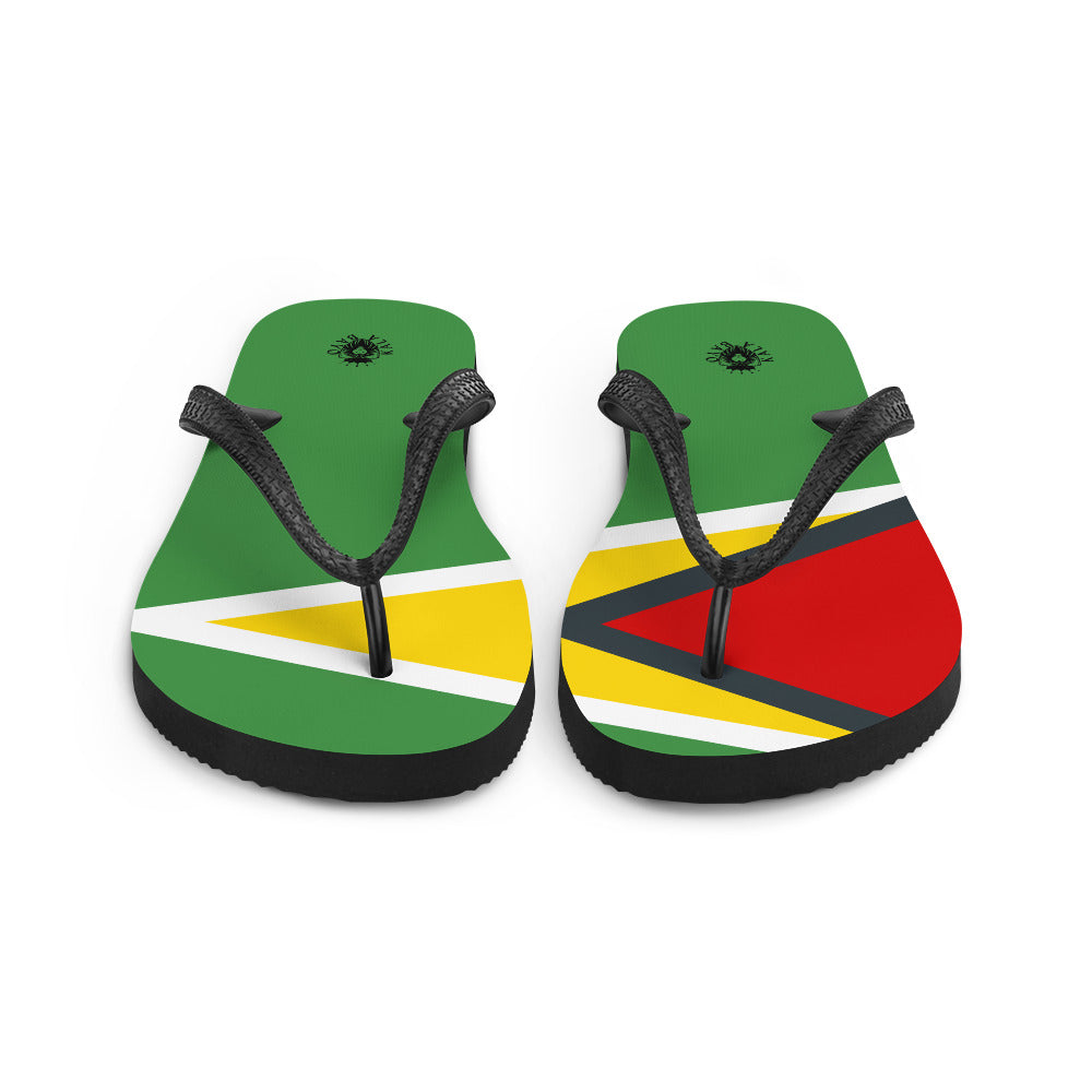 Guyana Unisex Flip-Flops