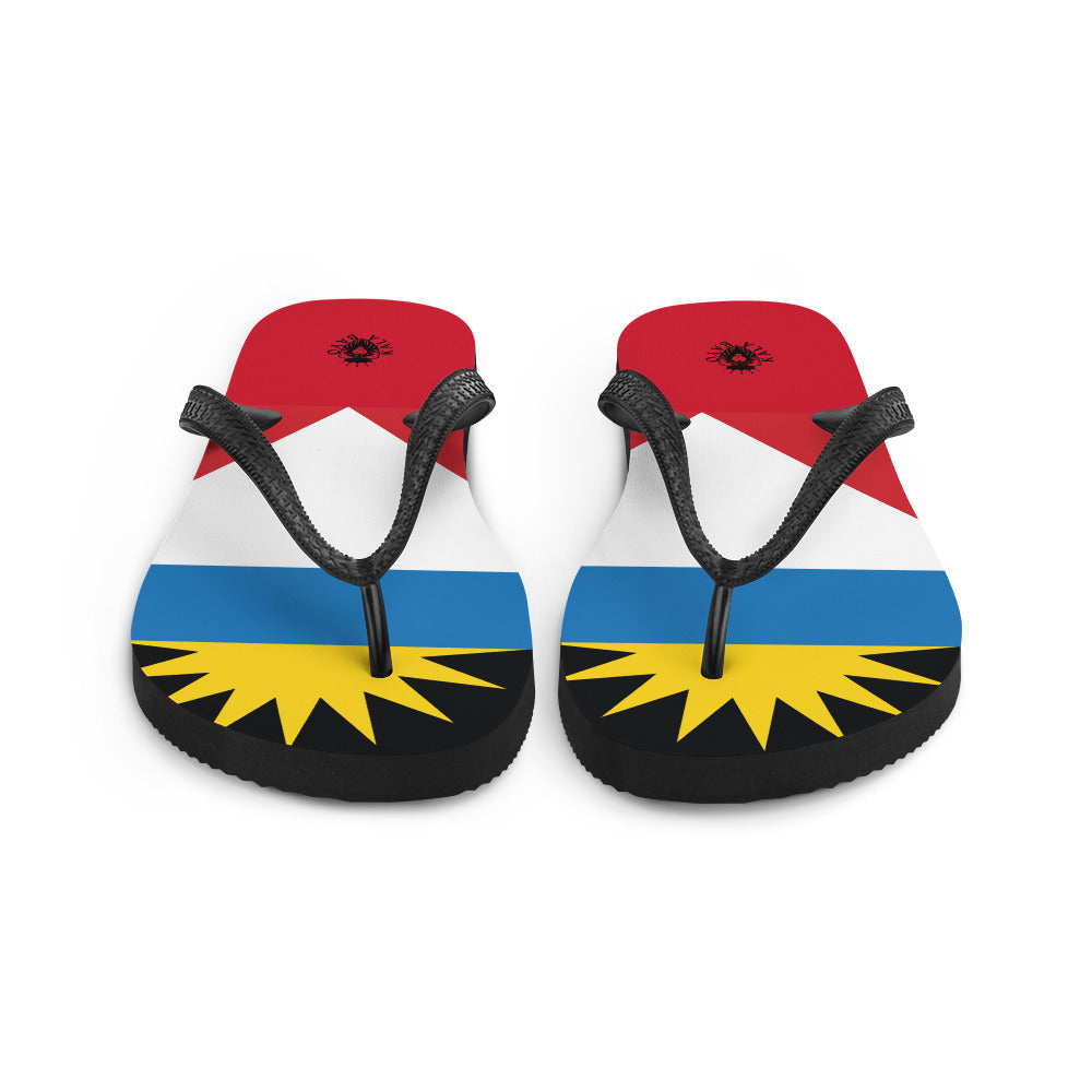 Antigua and Barbuda Unisex Flip-Flops | Kala Bayo