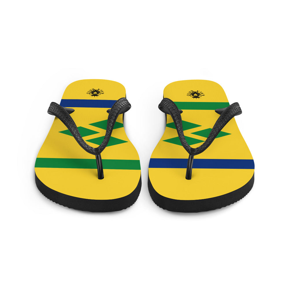 St. Vincent and the Grenadines Unisex Flip-Flops