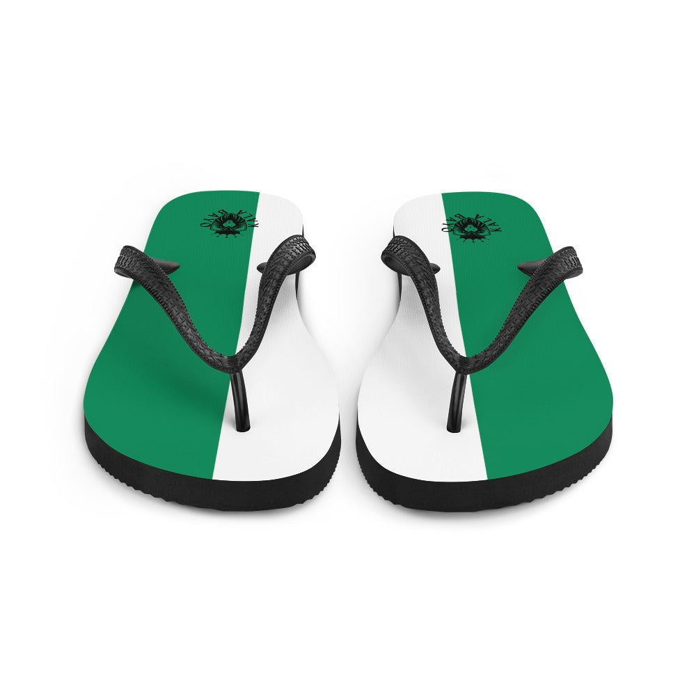 Nigeria Unisex Flip-Flops