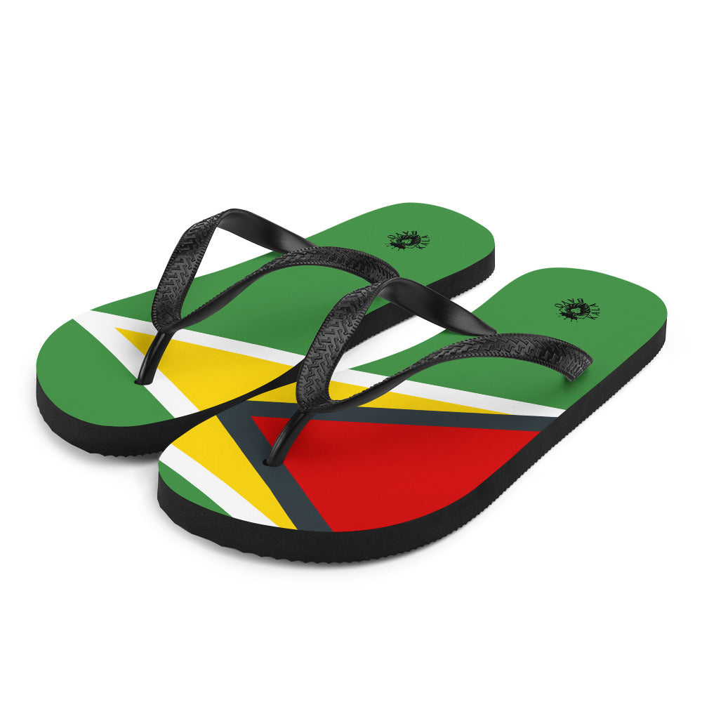 Guyana Unisex Flip-Flops