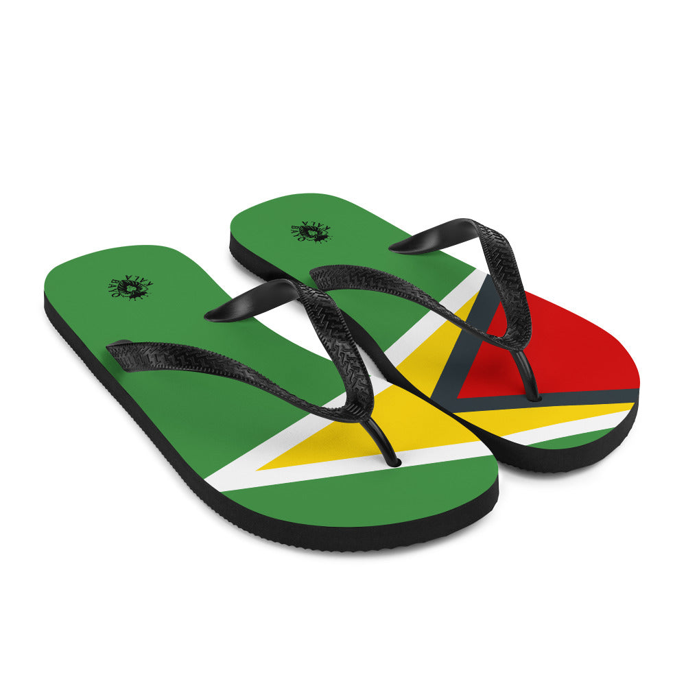 Guyana Unisex Flip-Flops