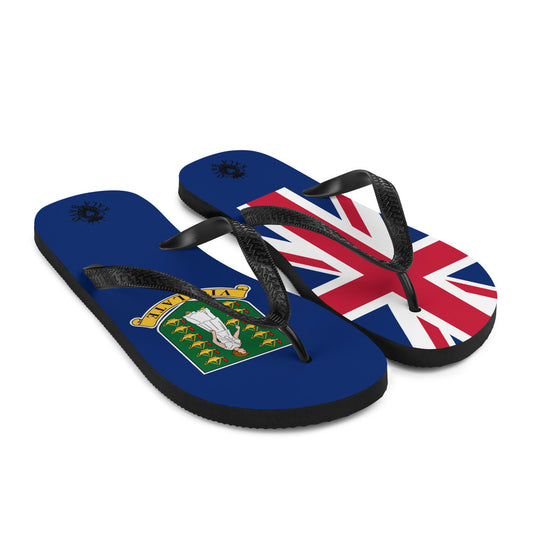 British Virgin Islands Unisex Flip-Flops