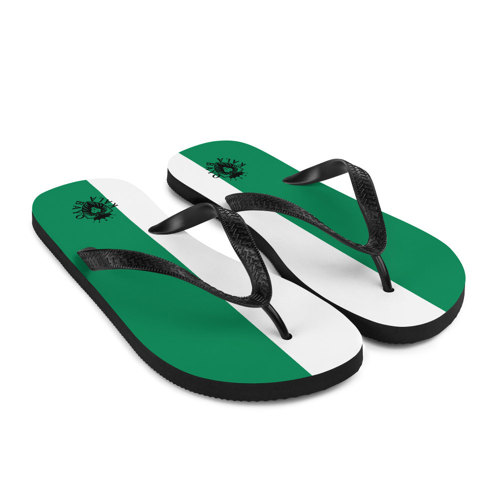 Nigeria Unisex Flip-Flops
