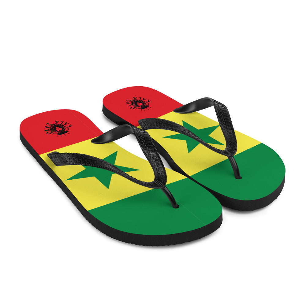 Senegal Unisex Flip-Flops