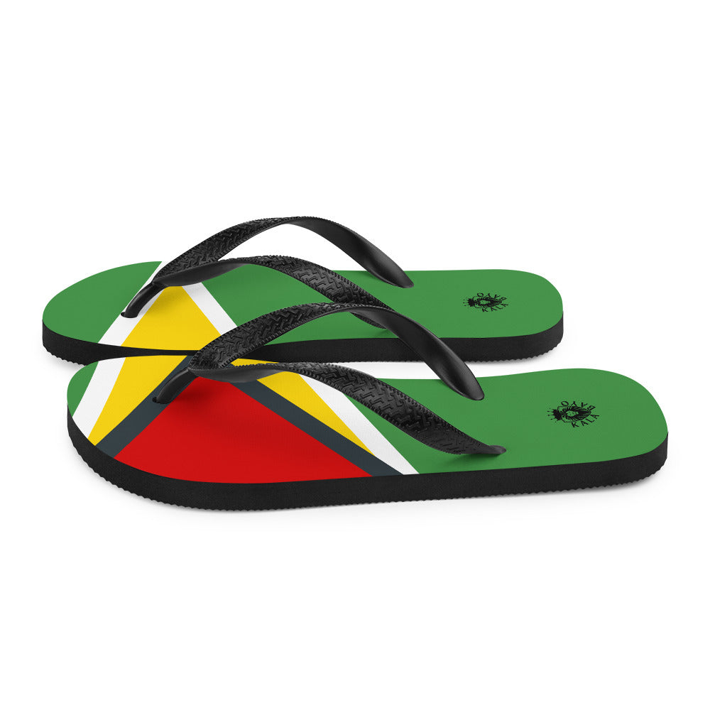 Guyana Unisex Flip-Flops