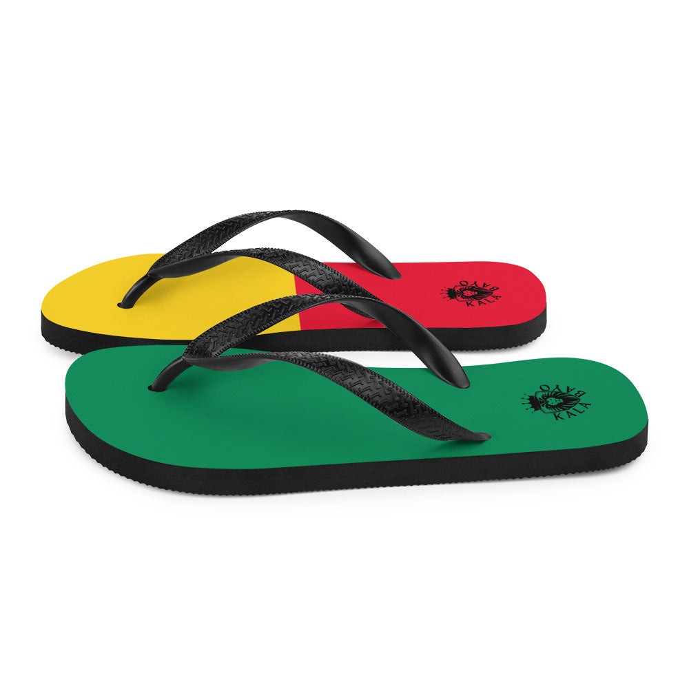Benin Unisex Flip-Flops